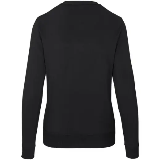 Ladies Quantum Low Pill Cardigan Black Back